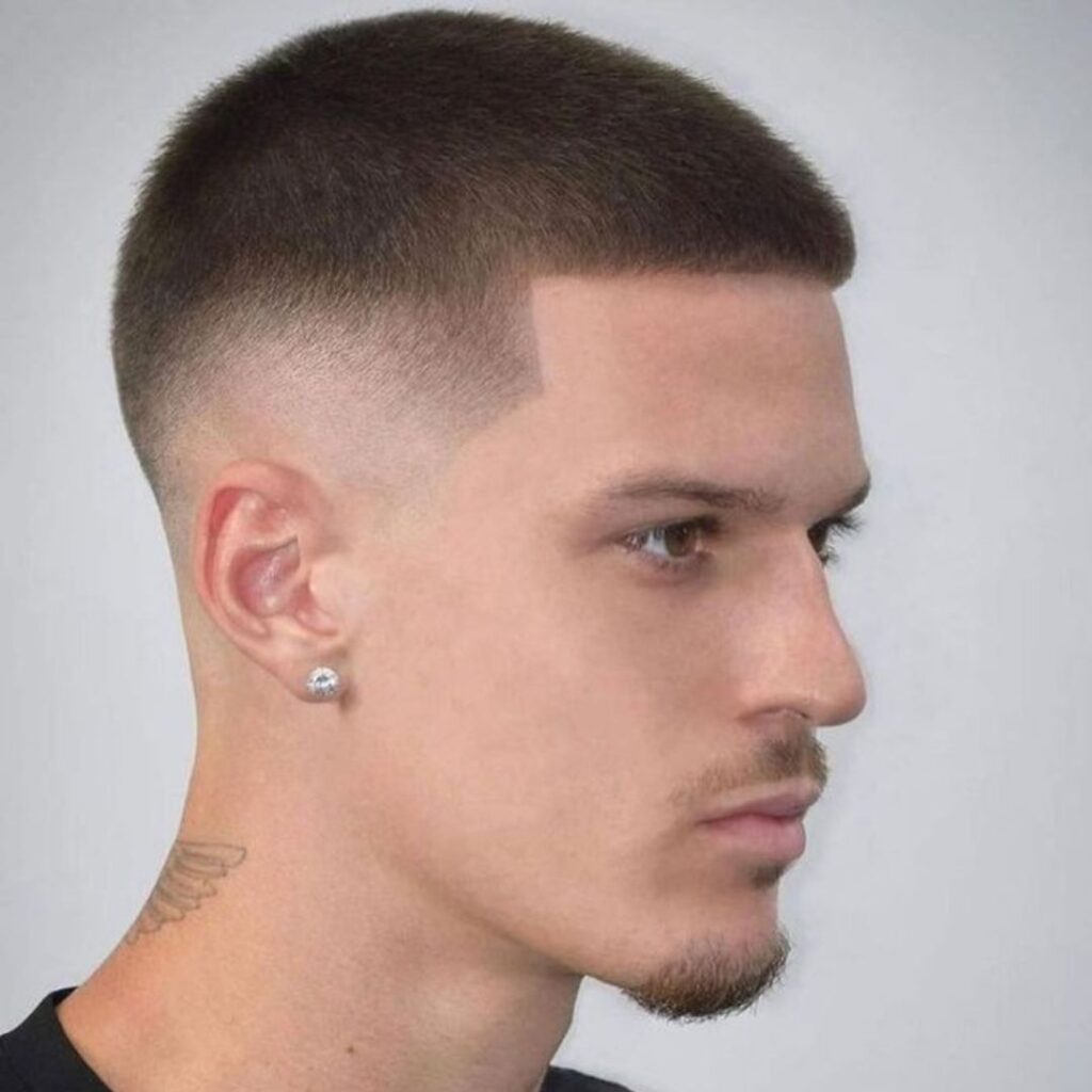 buzz cut trim haircut