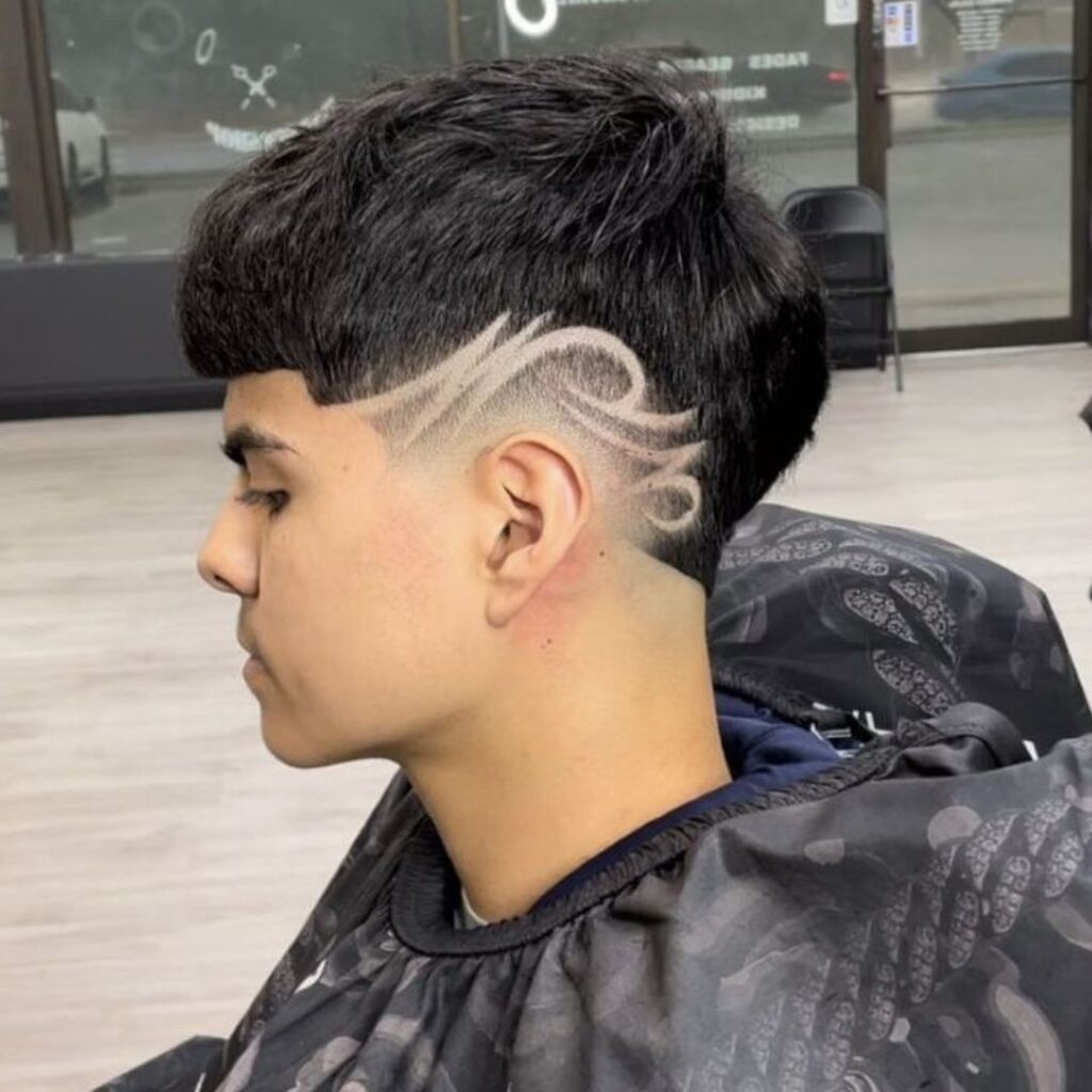custom signature line haircut