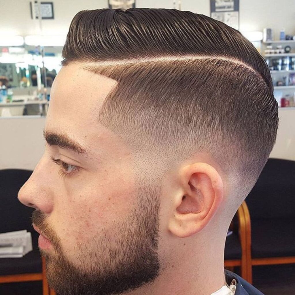 hard part line haircut