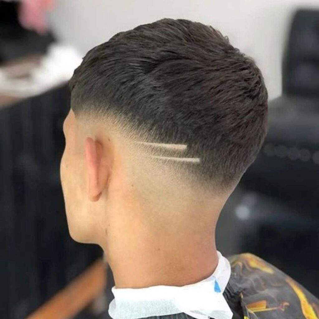 fade with line design
