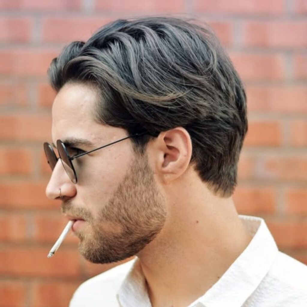 medium textured haircut