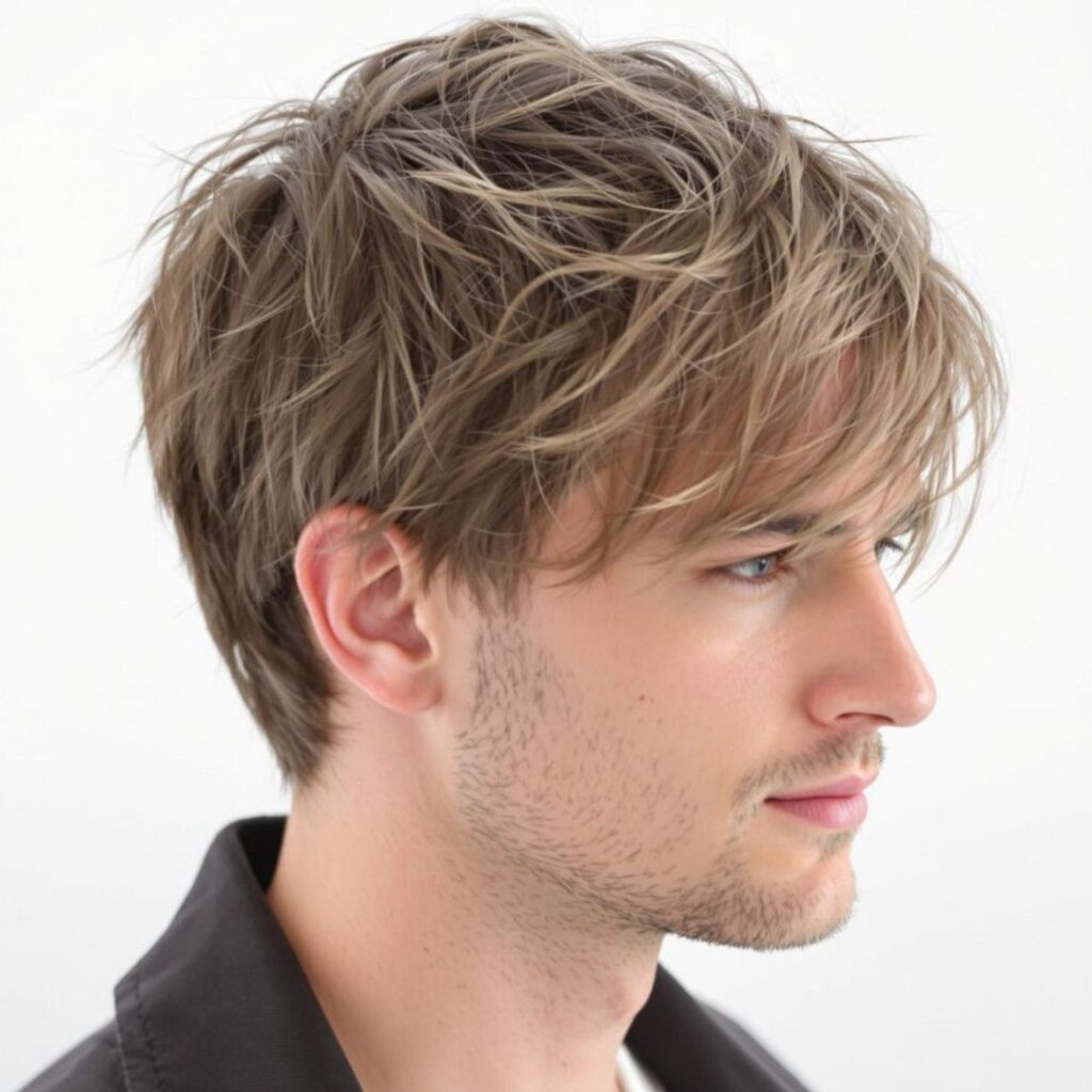 medium shag haircut