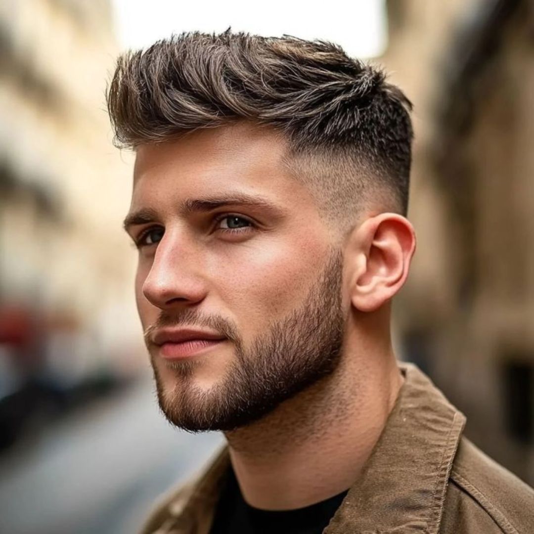 textured quiff