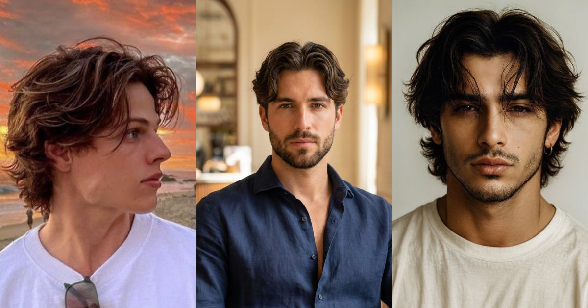 middle hair cut men
