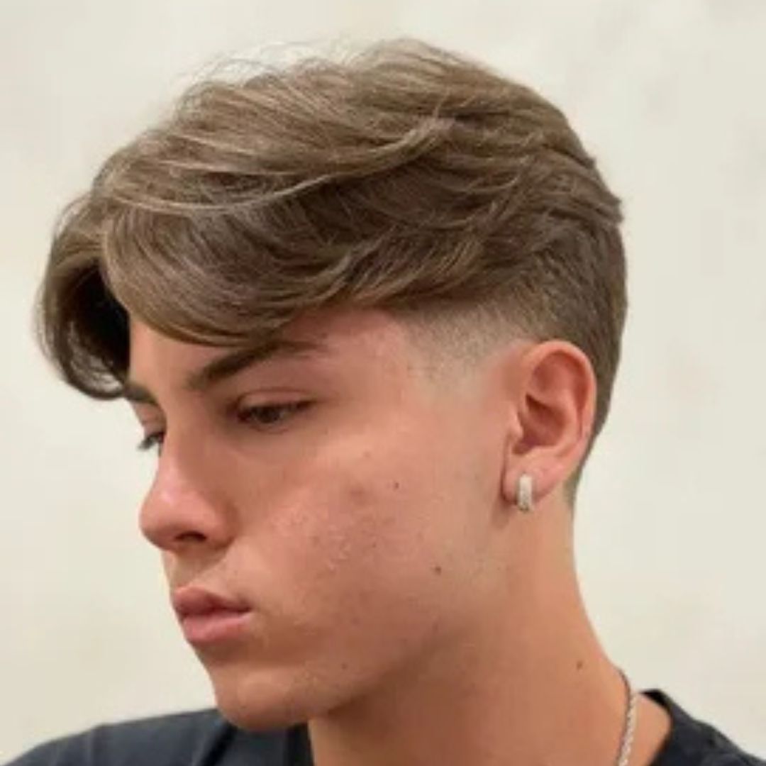 middle part with low fade