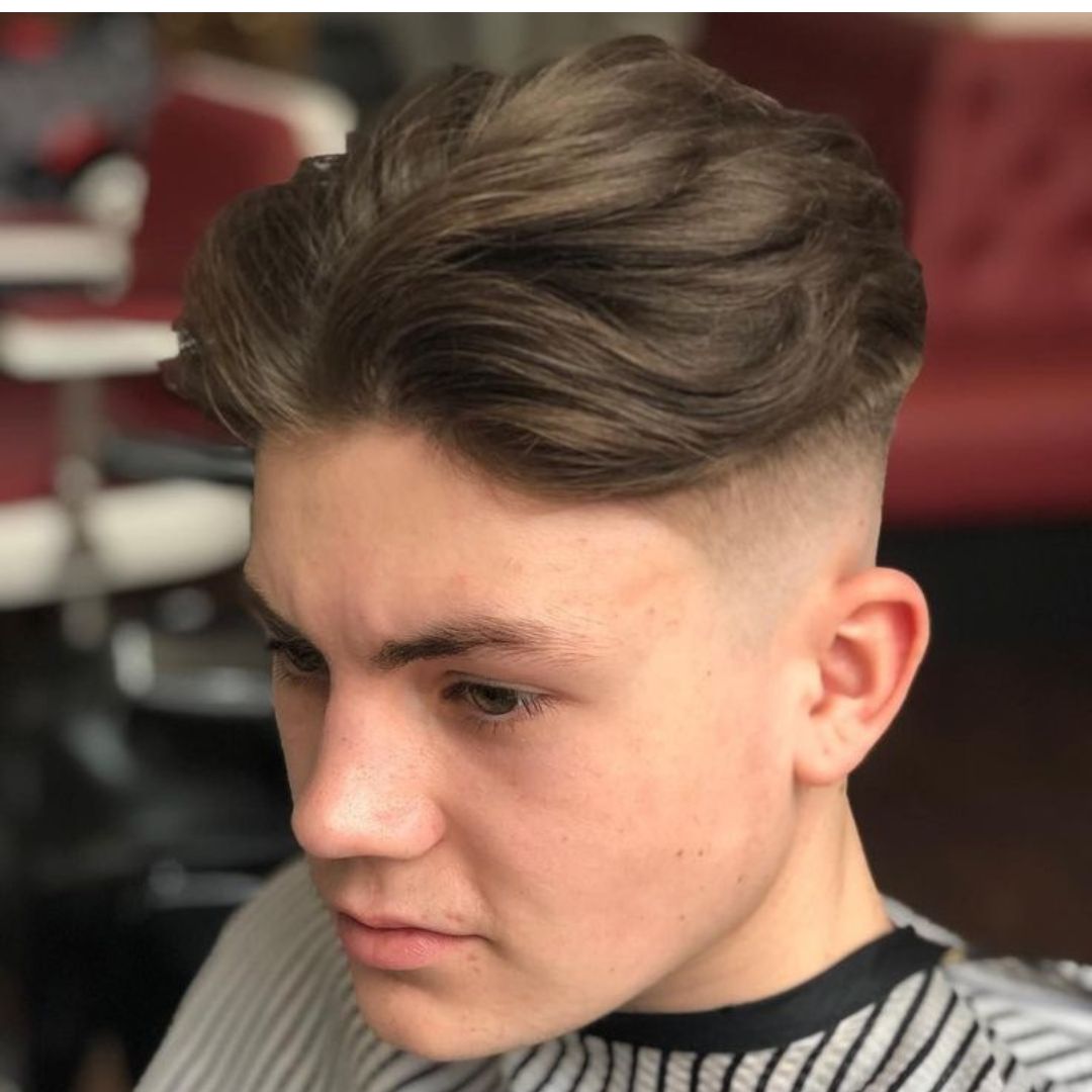middle part with high fade